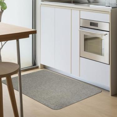 Imagem de 1 Tapete Cozinha Super Antiderrapante Absorvente Ln 45x65 Vr (BEGE escuro claro palha)