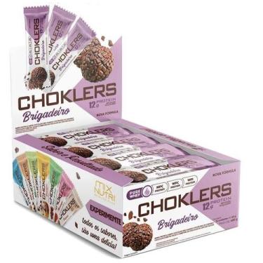 Imagem de Choklers brigadeiro e nibs de cacau 40g - display 12un - MIX NUTRI