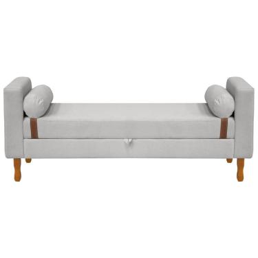 Imagem de Recamier Sapateira Baú Pietro para Cama Queen Size 160cm Bouclê - SOFA STORE