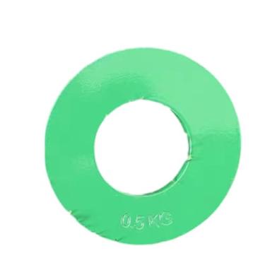 Imagem de menolana Altere a Placa de Peso Micro Peso Placa Powerlifting Kilogram, VERDE 500G