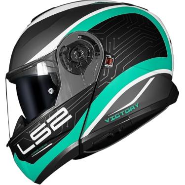 Imagem de Capacete strobe II FF908 Victory Matte Tit/Wht/Met Blue 62XL