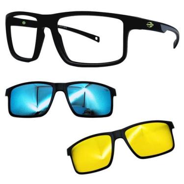 Imagem de Oculos Mormaii 6127 Swap 5 AAS Com 2 Clipons Azul e Noturno, Azul, Not