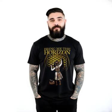 Imagem de Camiseta Premium Bomber Bring Me The Horizon - 100 % Algodão, P