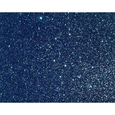 Imagem de Placa em EVA com Glíter 48X40CM Azul Escuro 1,8MM Pacote com 10 - Dubf