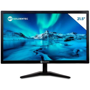 Imagem de Monitor LED HD 21,5 Goldentec, Widescreen, hdmi e vga, 60Hz, 110/220V