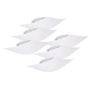 Imagem de Kit 6 Un Plafon Quadrado Pvc 1Xe27 30W 250V Taschibra