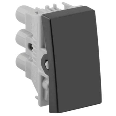 Imagem de Modulo Interruptor Simples Simon Grafite 10A Linha 30/35