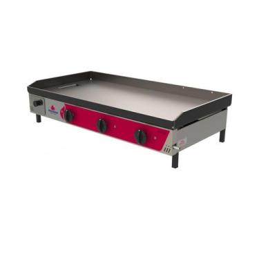 Imagem de Chapa Lanche Bifeteira Profissional Inox 1,00 M Pr-1000g Progás - PROG