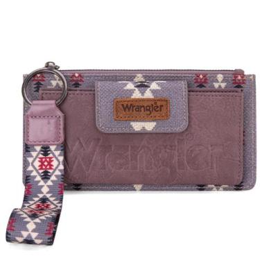 Imagem de Carteira Wrangler WG139-W013LV para mulheres Boho Aztec Clutch - Monta