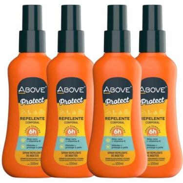 Imagem de Kit 4 Repelente de Insetos Above Spray 100ml