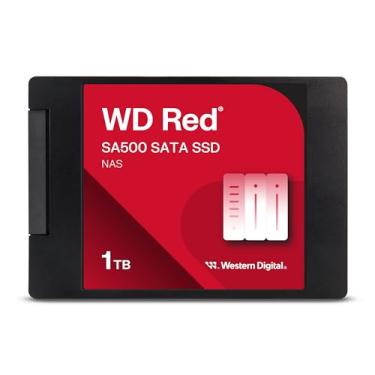 Imagem de SSD interno Western Digital 1 TB WD Red SA500 NAS 3D NAND - SATA III 6 Gb/s, 7 mm, até...