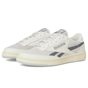 Imagem de Reebok Tênis unissex adulto Club C Revenge Vintage II, Giz/cinza neblina/cinza nublado, 11 Women/9.5 Men
