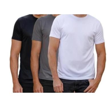 Imagem de KIT 3 Camisetas LISA masculina. Uso casual e esportivo. - Oly, 3 sorti