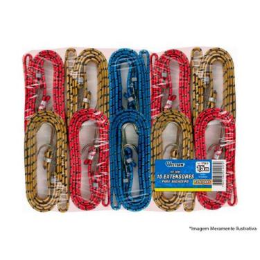 Imagem de Extensor Elastico Bagageiro 1,5M 10Pcs 1724-1 - WESTERN