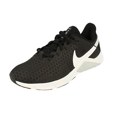 Imagem de Nike Legend Essential 2, tênis esportivo feminino, preto e branco platina pura 001, tamanho 45