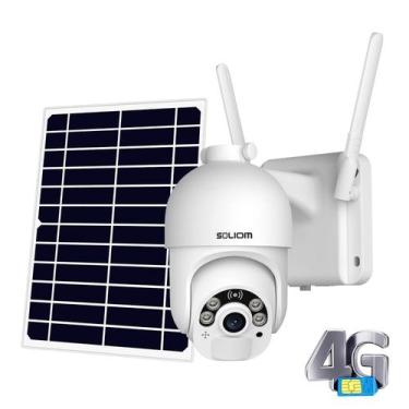 Imagem de Câmera de segurança SOLIOM S800C-4G LTE 1080p alimentada por energia s