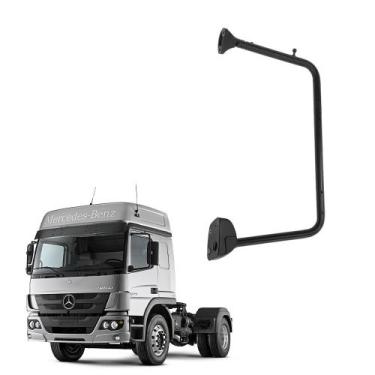 Imagem de Braço Retrovisor c Auxiliar MB Axor Atego 2010 2011 2012 LE - Fabbof
