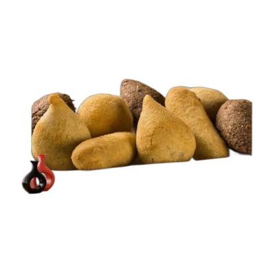 Imagem de Papel De Parede Alimentos Salgados Coxinha Bar 3,5M Al511 - Você Decor