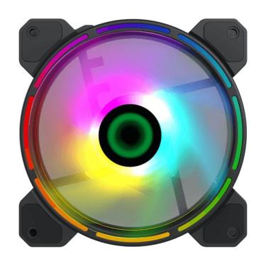 Imagem de Fan Cooler Argb Gamemax 120Mm - Fn-12Rainbow-D