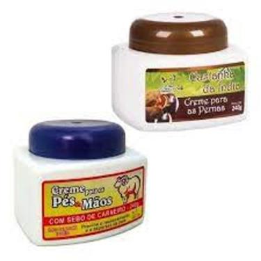 Imagem de Creme Castanha da India E sebo pes e maõs San Jully Para as Pernas + s