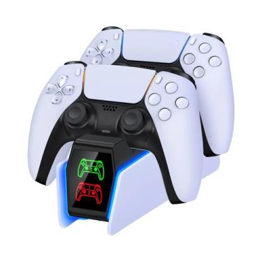 Imagem de Estação De Carregamento Rápido Para Controle Duplo Do PlayStation 5 Co