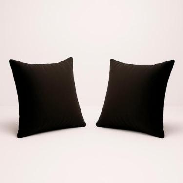 Imagem de KIT 2 Almofada 42cm Decorativa Suede Fofinha Sofá e Cadeira - B BALAQU