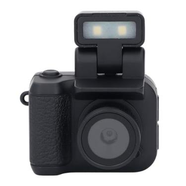 Imagem de Mini câmera de polegar, gravador de vídeo pequeno HD 1080p com função de luz flash, câmera DV compacta recarregável para gravação de fotografia de viagem (16 GB)