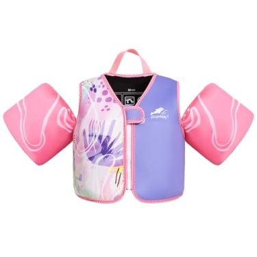 Imagem de Gogokids Boias Para Bebês, Coletes De Natação Infantis Para Meninas E Meninos De 9 A 22 Kg, Coletes De Natação Para Piscina Com Braços E Asas Aquáticas Para Crianças De 2 A 6 Anos