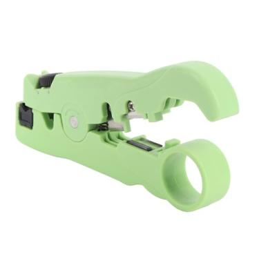 Imagem de Fafeicy Alfaiate Ajustável para Ferramenta de Listras de Listras de Dispersão de Cabo para Tira de Armadilha de TV de TV a Cabo Coaxial para Fibra óptica CS-08, Material de Aço de ABS Leve, Material