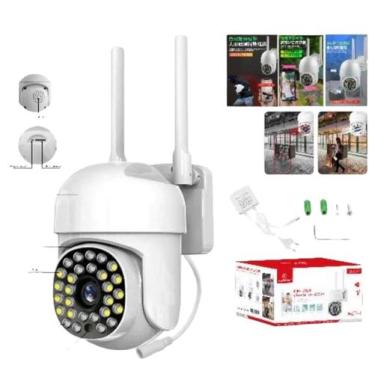 Imagem de Câmera Externa IP Prova Dágua Infravermelho Externa Wifi Hd KapBom