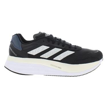 Imagem de adidas Adizero Boston 10 Tênis masculino, Núcleo preto/nuvem/cinza cinco, 8 Wide