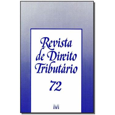 Imagem de Revista De Direito Tributario Vol. 72