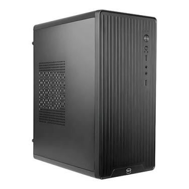 Imagem de Gabinete Office TGT Z10 S/Fan S/Fonte Mini Tower Preto - TGT-Z10-BK