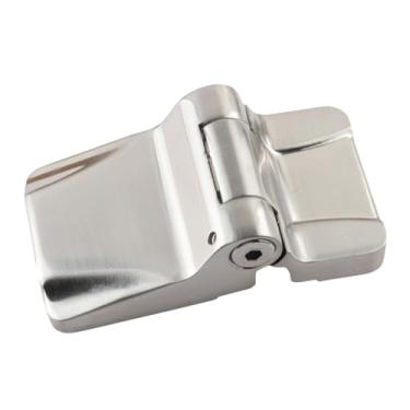 Imagem de Fenteer Dobradiças hidráulicas para banheiros públicos Dobradiças de mola Substitui de portas divisórias Conexão de ferragens para shopping de hotéis, 115x65 Mm