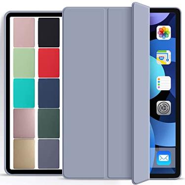 Imagem de DuraSafe Cases Capa TPU para iPad 10.2 9 8 7 2021 2020 2019 A2602 MK2K3LL/A A2604 MK2N3LL/A MK2P3LL/A A2603 A2605 MK663LL/A MK6A3LL/A MK693LL/A A2270 MYLC2LL/A A2428 A2429 A2430 A2197 - Roxo