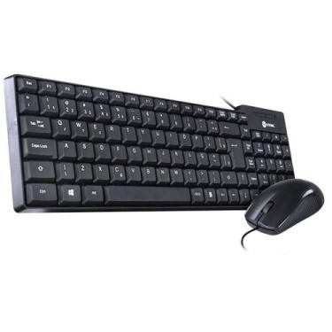 Imagem de Kit Teclado E Mouse Usb Dynamic - Mouse 1000 Dpi Cabo 1.8 Metros - Vin