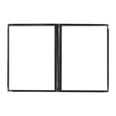 Imagem de Milageto Capa para Cardápio de Restaurante, Pasta Porta Cardápio Moderna Transparente 9,06x12,60 polegadas para Hotel, Bar, Comida e Bebida, Café, Restaurante, 2 Página 4 Ver