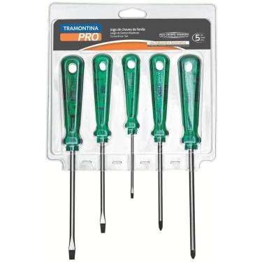 Imagem de Jogo Chave De Fenda 5 Peças Tramontina Pro Tramontina
