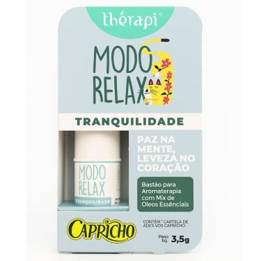 Imagem de Bastão C Mix De Oleos Essencias Modo  Relax Tranquilidade 3,5G Therapi Capricho