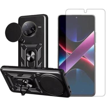 Imagem de Capa Anel Para Xiaomi Poco F7 Ultra + Pelicula Hidrogel - GR Global Re