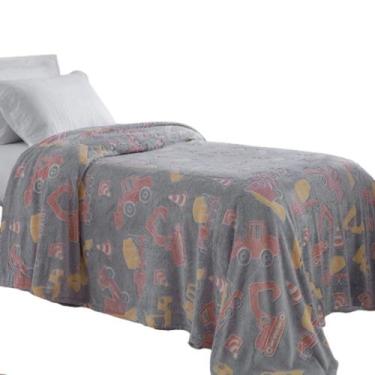 Imagem de Cobertor Infantil Estampado 2,0m x 1,5m Brilha no Escuro Qualidade Cor