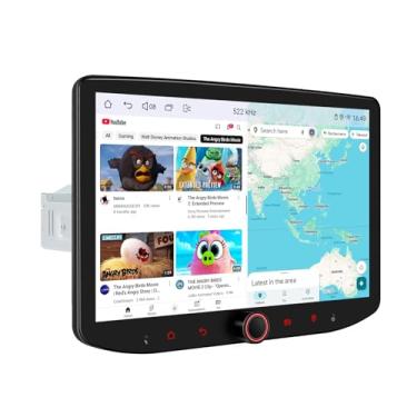 Imagem de Joying Rádio de carro para Dodge RAM 1500/2500/3500 2013-2018, unidade de cabeça Android 13 IPS 10,1 polegadas, tela sensível ao toque, estéreo 4 GB + 64 GB com CarPlay e Android Auto, link espelhado