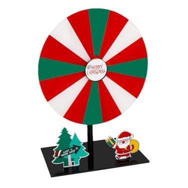 Imagem de Roda Giratória para Prêmios | Roda Giratória Para Jogos De Mesa - Brinquedo de Mesa Portátil para Jogos em Família, Sala de Aula, Casa, Educação, Eventos, Carnavais, Festas e Feiras Comerciais