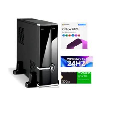 Imagem de Computador Desktop SSD NVME 500 GB, 16 GB RAM, Intel I5 3ª ger. WIN 11 + OFFICE 2024