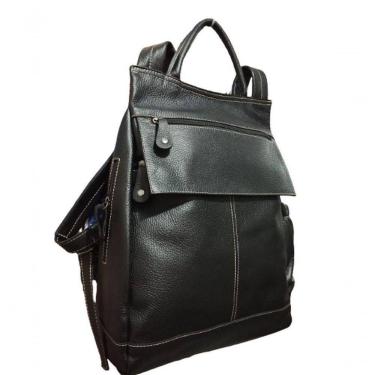 Imagem de Mochila Feminina De Couro Grd Zup Cor Preto