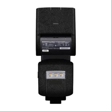 Imagem de HVL-F60RM Película de vinil anti-arranhões Casaco protetor para câmera Flash Adesivo Wrap Film Body Protector Decalque Skin para Sony HVL-F60RM (contorno preto brilhante)