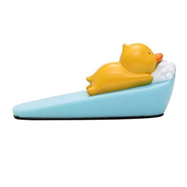 Imagem de YOUTHINK Rolha de Porta de Animal, Fofa, à Prova de, Decorativa Com Proteção de Parede, Cunha de Porta Engraçada Reutilizável, para Presentes de Inauguração de Casa (Pato)