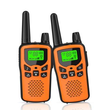 Imagem de Walkie Talkies Erelis Long Range 5 km 22 canais FRS para adultos