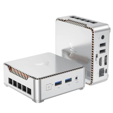 Imagem de KAMRUI Mini PC Essenx E2 N150, Micro PC 16GB DDR4 512GB SSD Mini Computadores, Twin Lake-N N150 (Beat N100, até 3,6GHz), PC pequeno, HDMI+DP1.4 Dual 4K UHD, Gigabit Ethernet, WiFi, BT/Home/Office