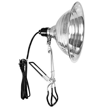 Imagem de Simple Deluxe 1 pacote de luz de fixação apertada com refletor de alumínio de 20 cm de até 150 Watt Soquete E26 (sem lâmpada incluída) Cabo SPT-2 de 18/2 de 150 watts